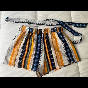 Tribal Printed/ Patterned Shorts